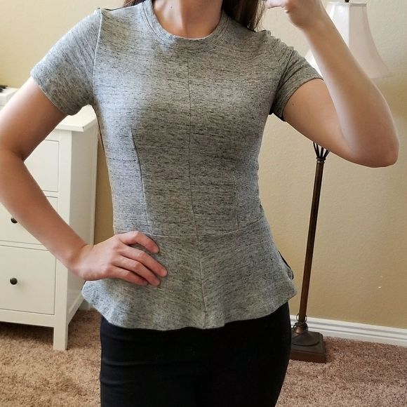 ZARA grey top - Picture 1 of 3